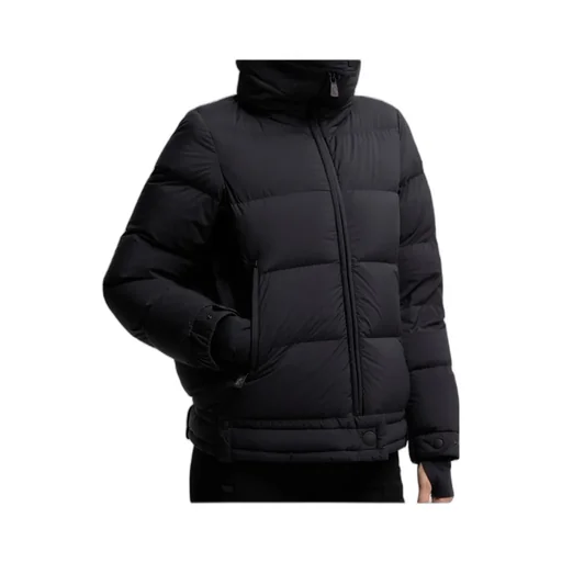 Arabbas Hooded Shearling Down Ski Jacket