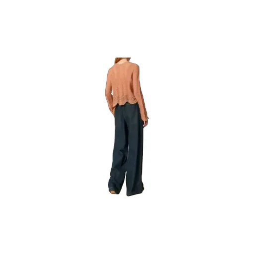 Pleat-Detail Jeans
