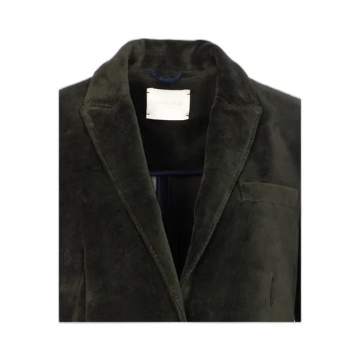 Circolo 1901 Velvet Single-Breasted Jacket