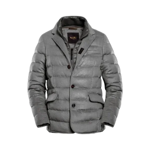 Quilted Down Blazer