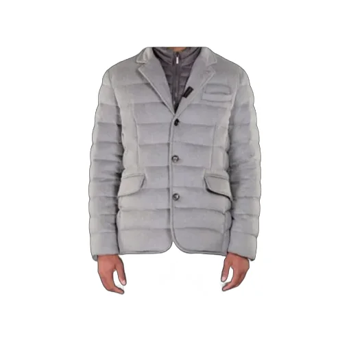 Quilted Down Blazer