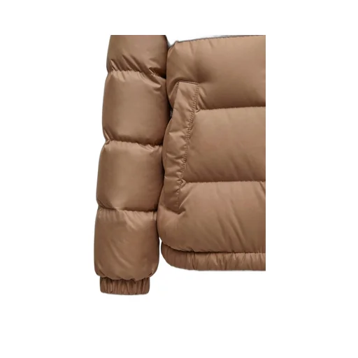Moncler Enfant Vard Teddy-Trimmed Down Jacket