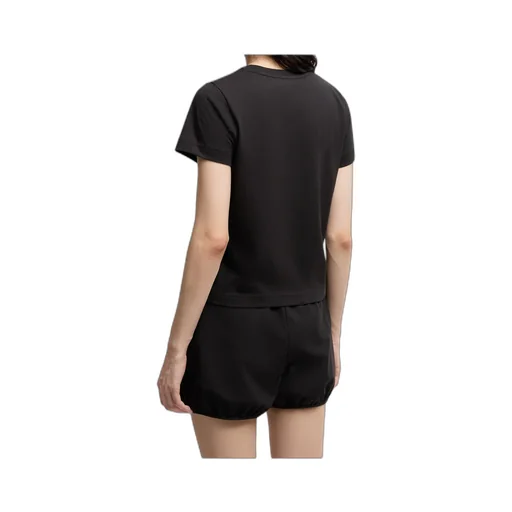 Moncler Logo Embroidered Crewneck T-Shirt