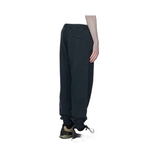 Stone Island Logo Patch Cuffed Hem Track Pants