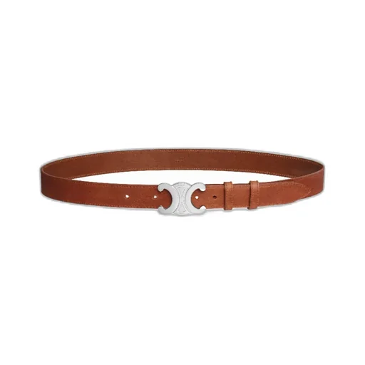 Large 30Mm Triomphe Belt In Vintage Calfskin