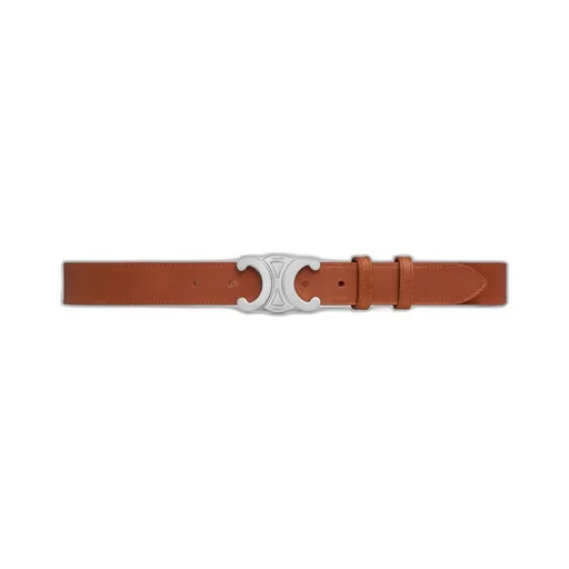 Large 30Mm Triomphe Belt In Vintage Calfskin