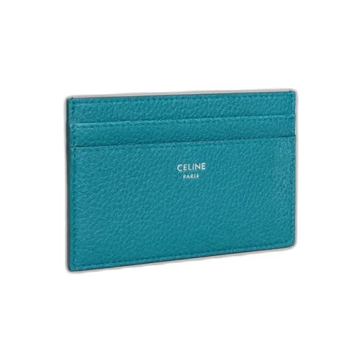 Medium Card Holder In Grained Calfskin