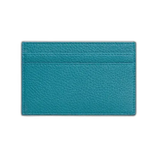 Medium Card Holder In Grained Calfskin