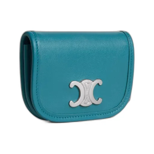Keyring Nano Besace Triomphe In Smooth Calfskin
