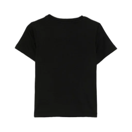 Balmain Kids Logo Patch Crewneck T-Shirt