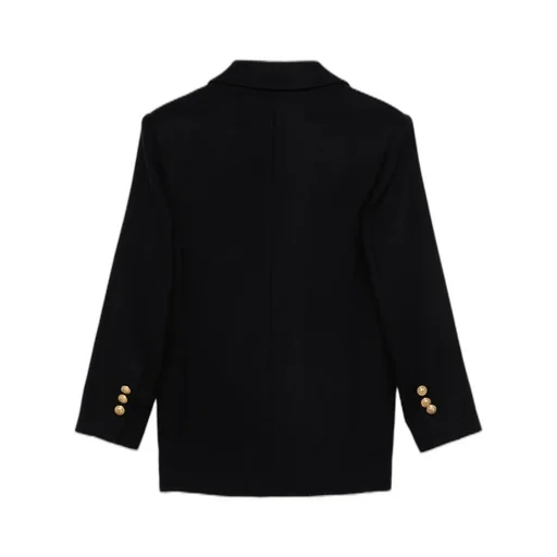 Balmain Kids V-Neck Double Breasted Jacket