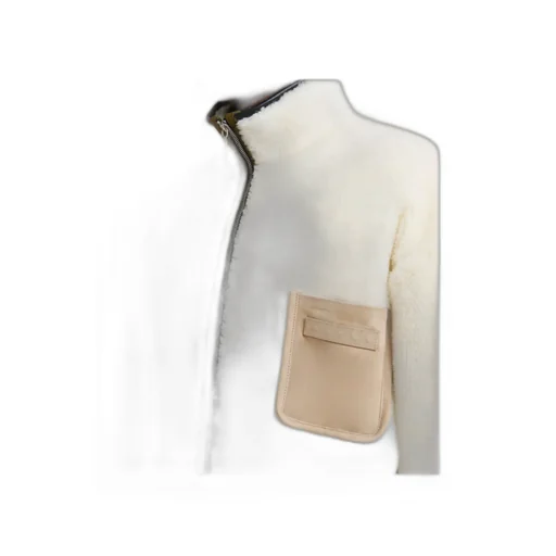 Marni Leather Piping Shearling Jacket