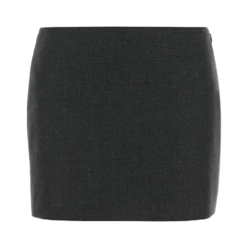 Mini Skirt In Wool