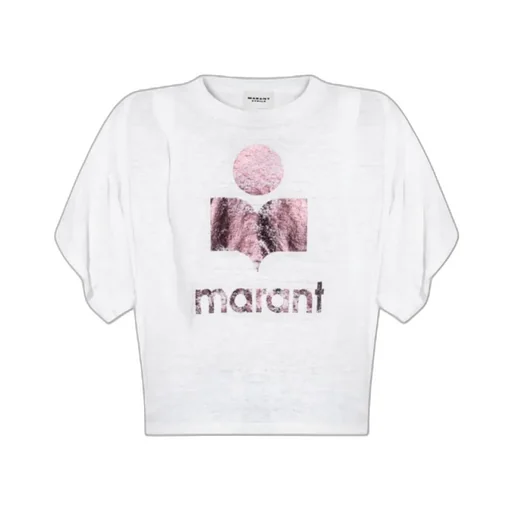 Isabel Marant ÉToile Logo Printed T-Shirt