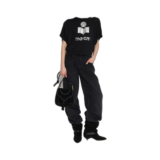 Isabel Marant ÉToile Logo Printed T-Shirt