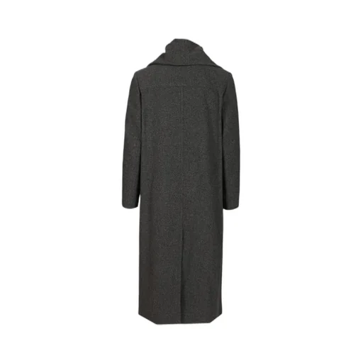 Mm6 Maison Margiela Scarf Detailed Coat