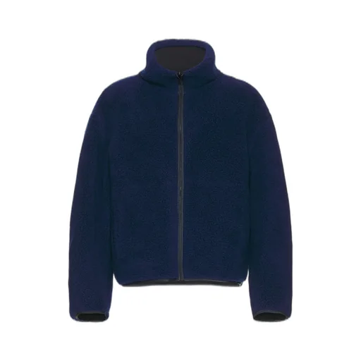 Bomber In Wool Fleece With Givenchy Paris Embroidery