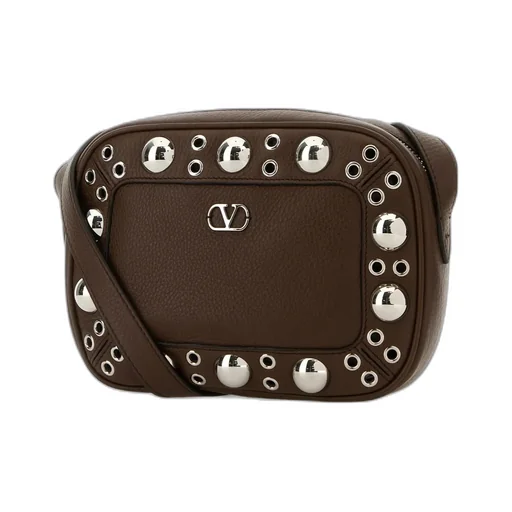 Valentino NellcÔTe Vlogo Signature Zip-Up Messenger Bag