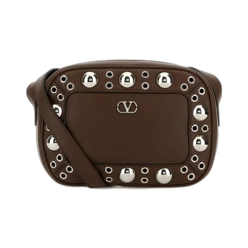 Valentino NellcÔTe Vlogo Signature Zip-Up Messenger Bag