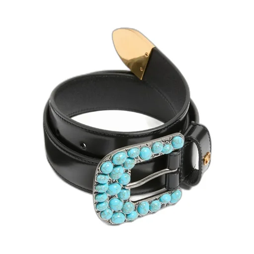 Vlogo Signature Leather Belt