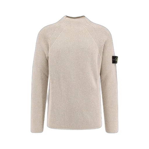 Stone Island Ribbed-Knit Jumper