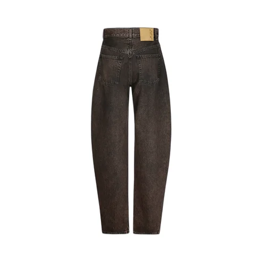 Denim Trousers With Belt Loops