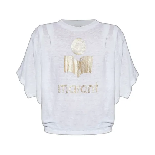 Isabel Marant ÉToile Logo Printed T-Shirt
