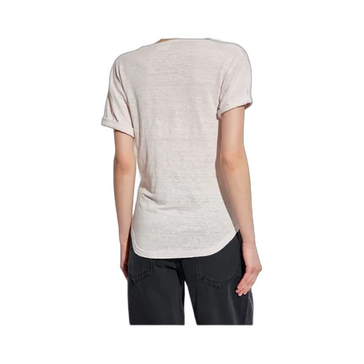 Isabel Marant Toile Koldi Logo Printed Crewneck T-Shirt