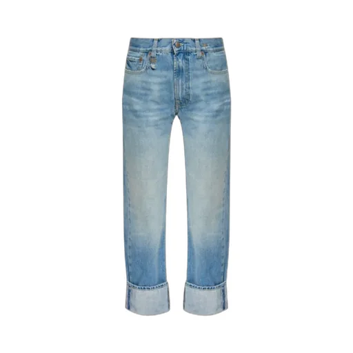Folded-Edge Jeans