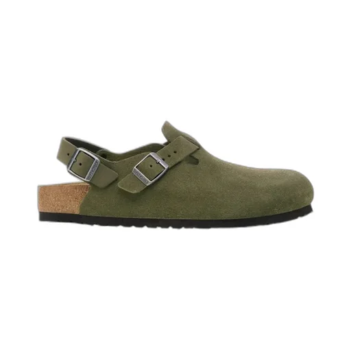 Tokyo Buckle Slingback Mules