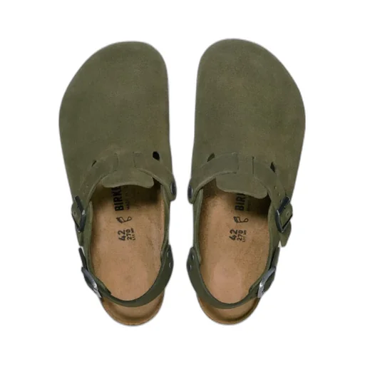 Tokyo Buckle Slingback Mules