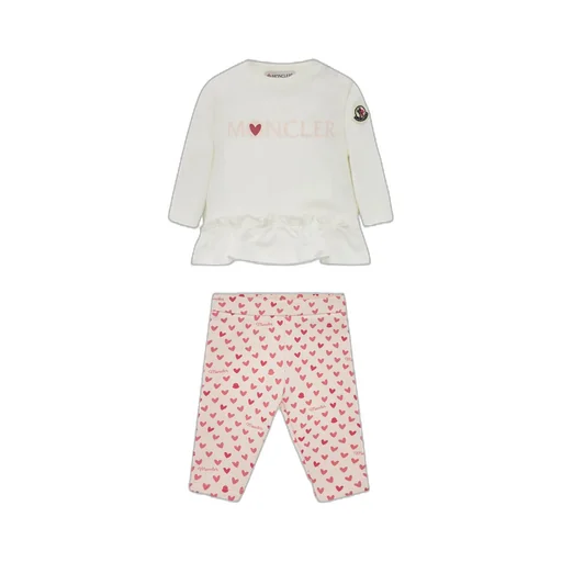 Heart Print Cotton Set