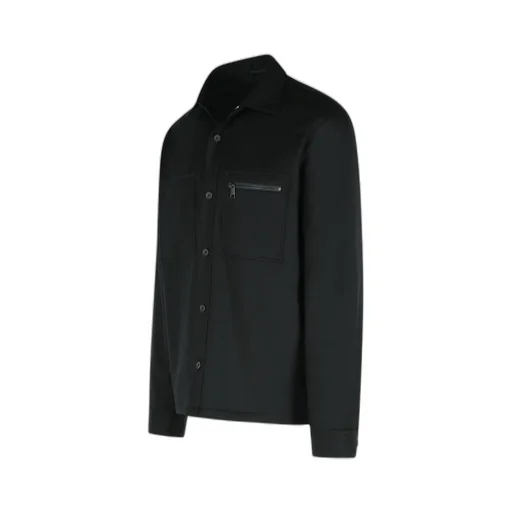 Zip-Pocket Overshirt