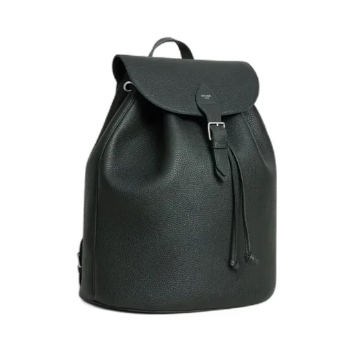 Large Backpack Folco In Grained Calfskin