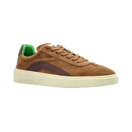 Dsquared2 Round-Toe Lace-Up Sneakers