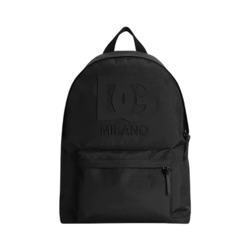 Logo-Embossed Backpack