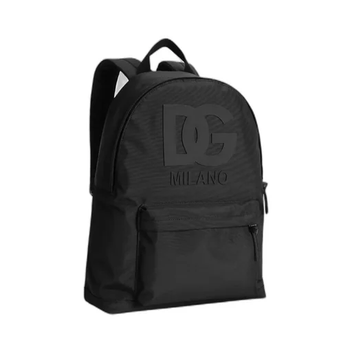 Logo-Embossed Backpack