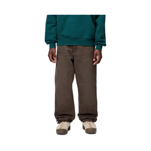 Knee-Pocket Cotton Jeans