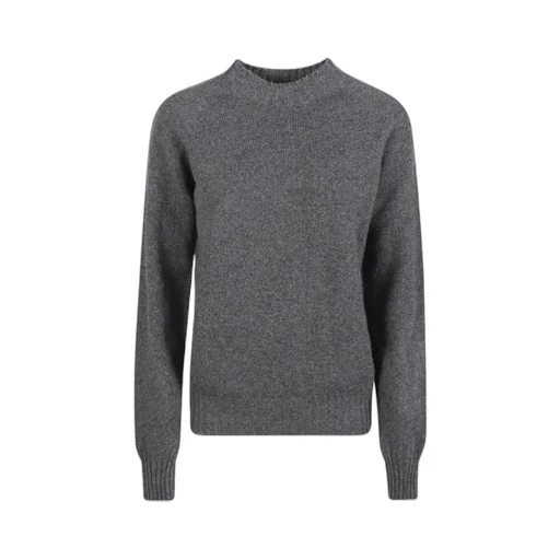 Crew Neck Long-Sleeved Sweater