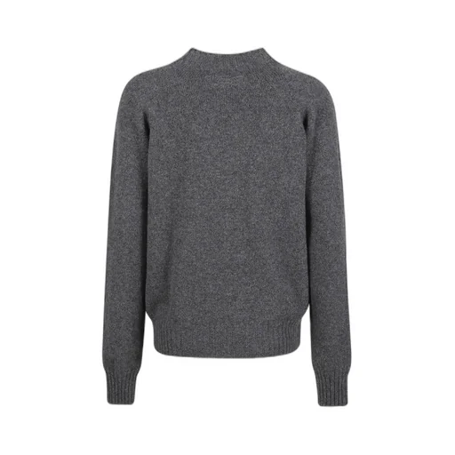 Crew Neck Long-Sleeved Sweater