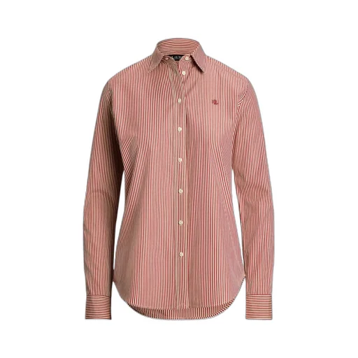 Logo-Detail Stripe-Pattern Shirt