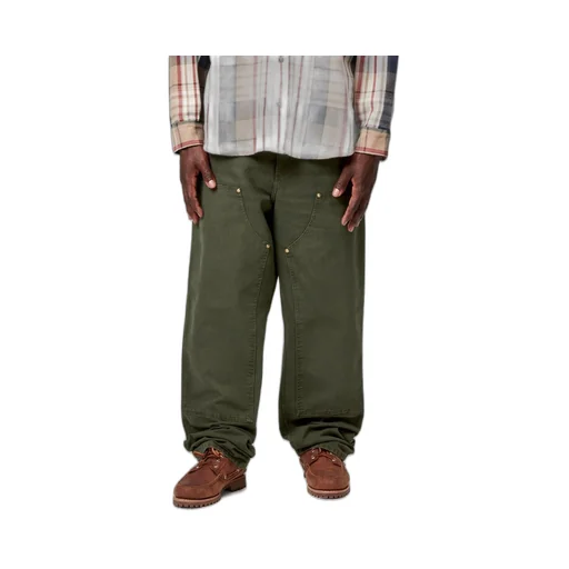 Double Knee Pant - Stone Canvas