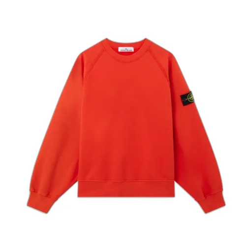 Stone Island Logo Patch Crewneck Sweatshirt