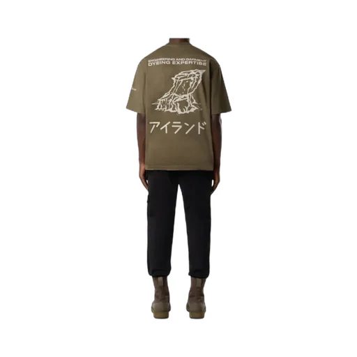 Stone Island Graphic Printed Crewneck T-Shirt