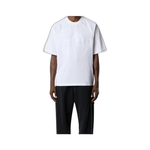Oversized-Fit Short-Sleeve T-Shirt With Logo Embroidery