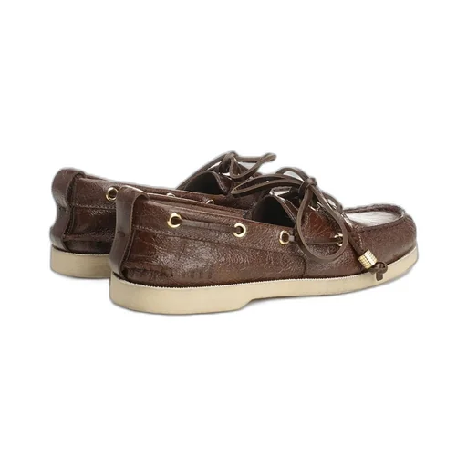Golden Goose Deluxe Brand Wrinkled Drawstring Boat Loafers