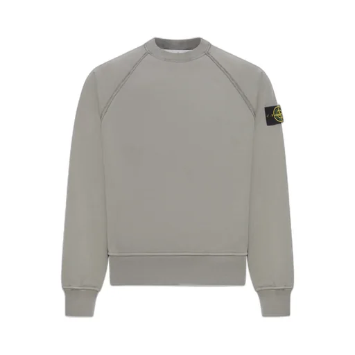 Stone Island Logo Patch Crewneck Sweatshirt