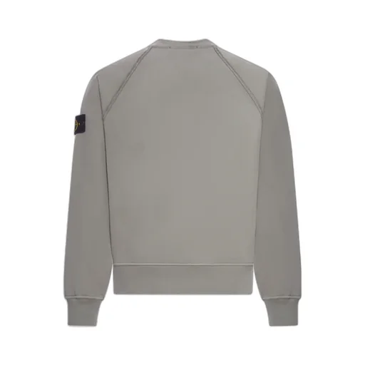 Stone Island Logo Patch Crewneck Sweatshirt