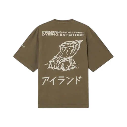 Stone Island Graphic Printed Crewneck T-Shirt