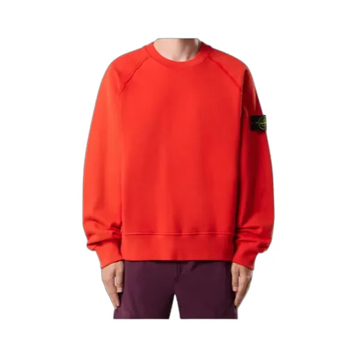 Stone Island Logo Patch Crewneck Sweatshirt